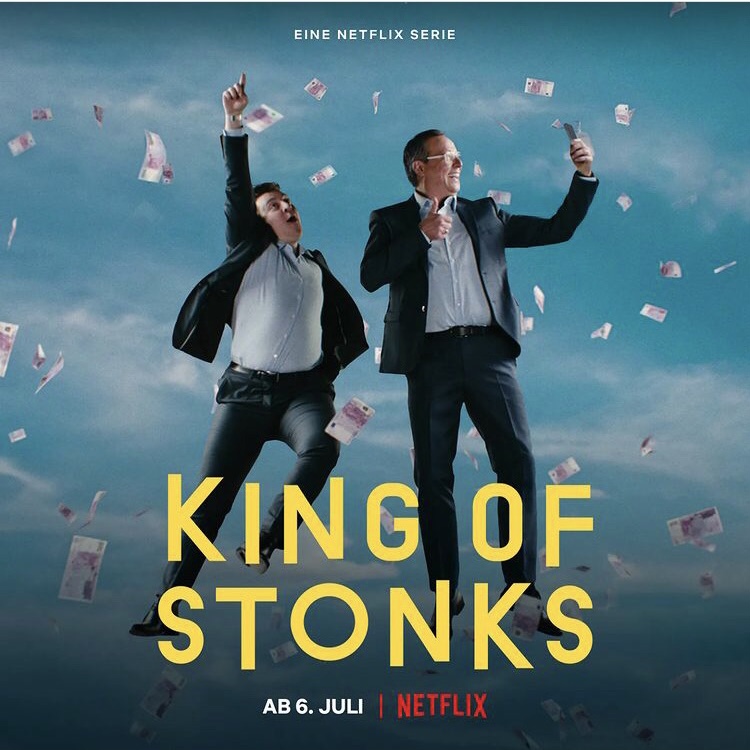 Ab sofort auf Netflix: KING OF STONKS mit Matthias Brandt und Thomas Schubert